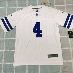 NFL 4 White Nike Jersey Player Dak Prescott